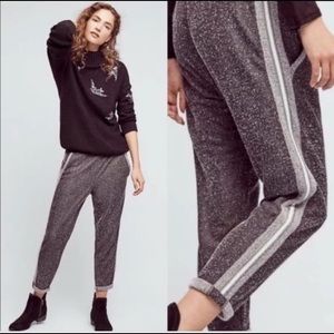 Hei Hei Varsity joggers w/ pinstripe